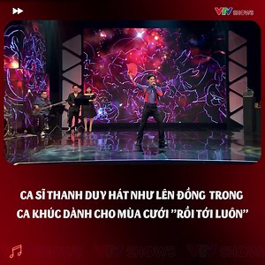 1.8M views · 24K reactions | Vẫn là 1 Thanh Duy với chất giọng cao vút đặc trưng cùng lối hát vô tư, thoải mái nên dù bản phối “Rồi tới luôn” được làm cũ đi thì cũng thấy sôi động #VTVSHOWS #ThanhDuy #Roitoiluon | VTV SHOWS | Facebook