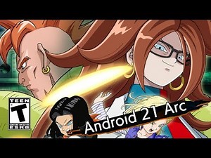 DRAGON BALL FIGHTERZ - THE MOVIE! Android 21 Arc! (ALL CUTSCENES)