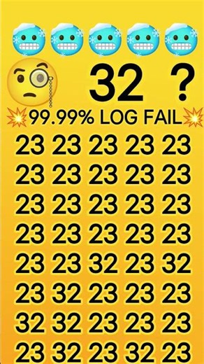 find 32 no. 👥 #ढूंढो #पहेलियां #gkmath #puzzles #riddlejourney