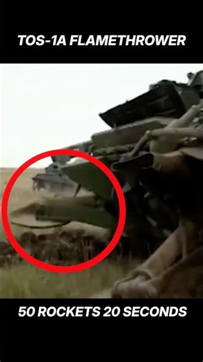 Military TOS FLAMETHROWER Firing Power