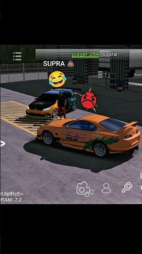 Volkswagen Trolling Supra mk4 😁 Car Parking Multiplayer #carparkingmultiplayer #shorts
