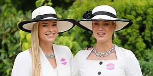 Princess Diana's Nieces Take Their Twin Status Literally at Royal Ascot