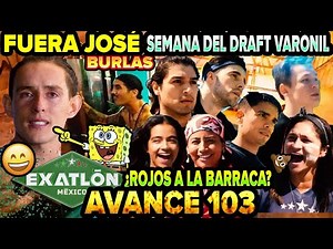 FUERA JOSÉ😃 EL MONO SE BURLA💥 LLEGAN NUEVOS ATLETAS LUNES 26 c102 avance 103 #exatlón México 2026