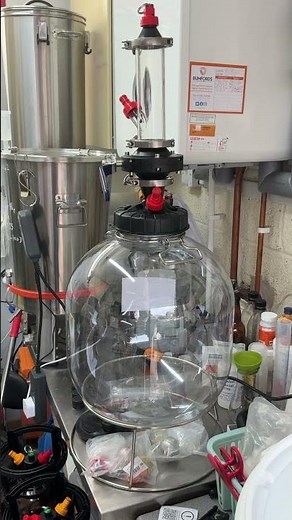 Fermzilla pressure fermenter with Hop Bong attachment. #homebrew #fermentation #pressure #beer