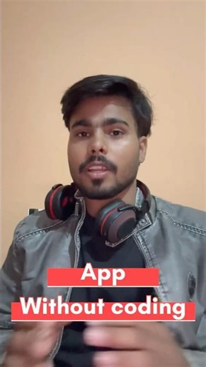 APP WITHOUT CODING #coding #app #software #softwaredevelopment #shorts