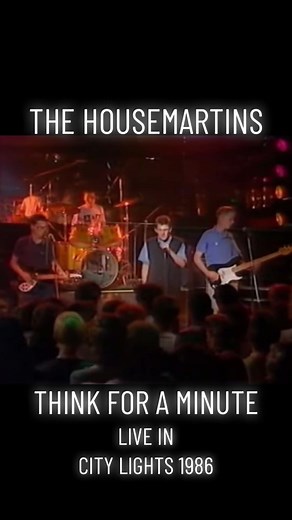 The Housemartins Live Performance at City Lights 1986
