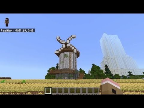 Tuto: Grand moulin [Minecraft]