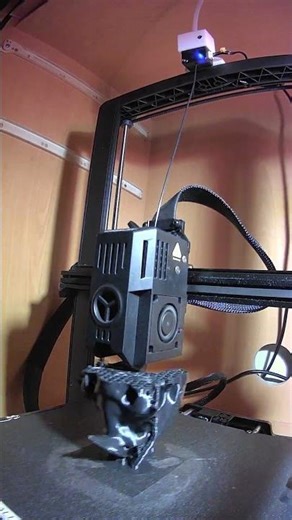 3D Printing a Realistic Dragon Skull in PLA | High Speed 3D Print Process