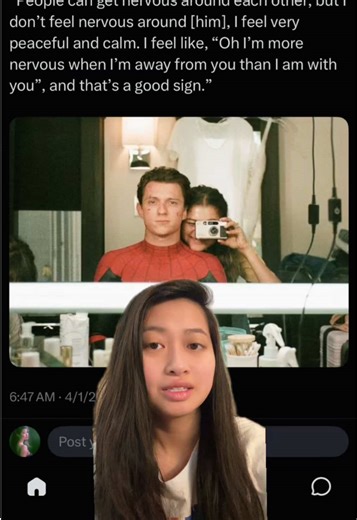 zendaya talked about her relationship and how she knew tom holland was her “person”. she talked about which director she wants to work with next, and how she couldn’t make cardi b’s “little miss drama tour” due to her busy schedule. #zendaya #tomholland #cardib #movie #euphoria