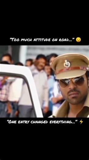 “One command, road cleared.” 🚧 #PolicePower #Attitude #Shorts #Traffic #MovieScene