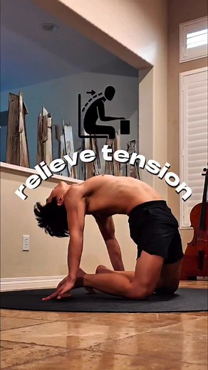 489 reactions | Comment “FREE” and I’ll send you a free one-week pass for my programs & community 珞 ☑️ How to relieve tension from a full day of work ↓ Quadruped Extension| 60s Supine Leg Circle| 30s each side Pass Through| 60s Wrist Flow| 60s 輸 Share this with your friends & family~ | Strong & Mobile | Facebook