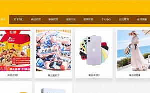 springboot nodejs vue Elementui网上购物商城系统 java电子商务网站 maven毕业设计