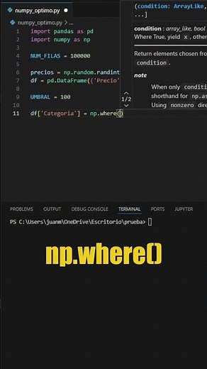 Optimize your code with NumPy | The REAL difference in 20 seconds