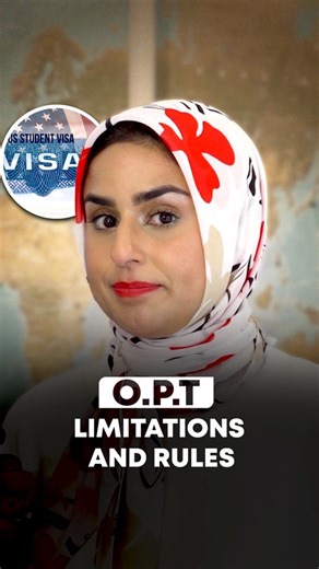 13K views · 79 reactions | Know your OPT rules and limitations! One small mistake could cause your OPT benefits to be denied. Don’t risk your future in the U.S., make sure you understand the process before applying. #OPT #internationalstudents #studentvisa #immigrationtips #immigrationattorney #f1visa #immigrationlaw #immigrationattorney | Yunus Law | Facebook