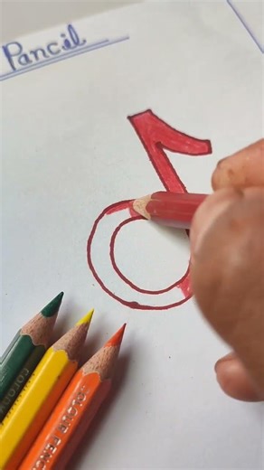#pancil colour 🆚 sketch pen ( Which colour is the best ? #art #drawling #shortfeed #vairal #trendi