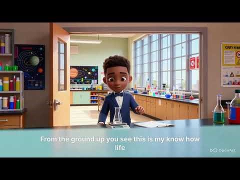 Boy learning different things from school🎒📚