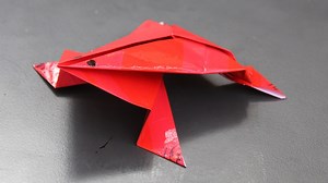 Learn : How To Make a Paper Jumping Frog | Make Your Own Creation