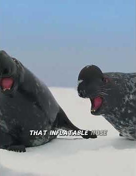 Do you know how seals court mates? #animals #usa #mammals