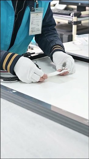 Solar Panel Label Application: Stick with Precision!