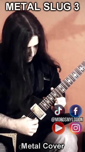 Metal Slug 3 Desert Metal Version Guitar Cover