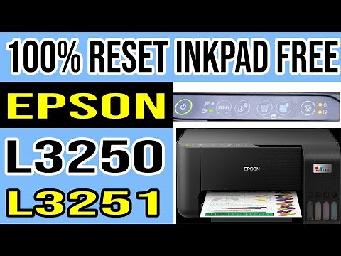 Epson Adjustment Program for Epson L3250 and Epson L3251, Reset Ink Pad Free