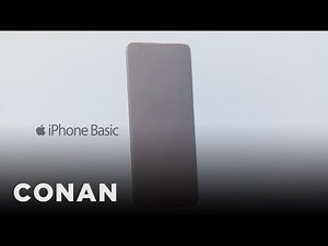Conan visar upp iPhone Basic. Telefonen som verkligen ger dig noll skärmtid.