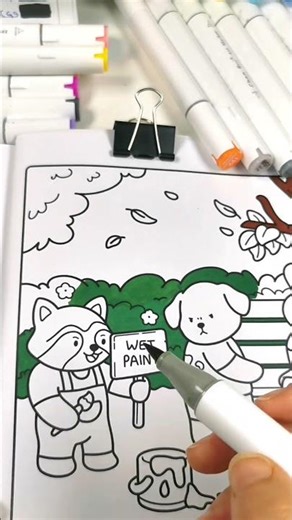 Hadar Z Coloring: Funny Crime Coloring Book - Oops! Paint - Part 1