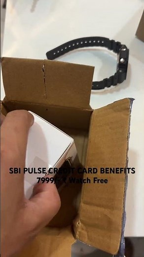😱 The SBI Pulse card is crazy—getting a FREE Smartwatch worth ₹7,999 on joining! #heartratemonitor