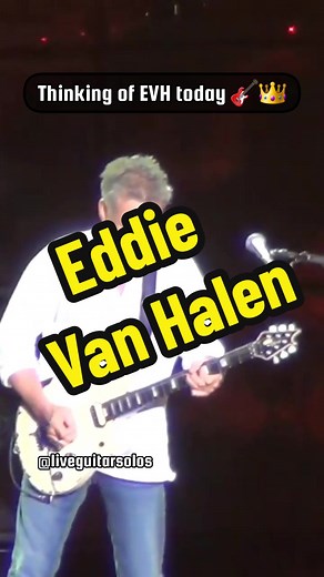 Eddie Van Halen Tribute: Mind-Blowing 'Eruption' Live Guitar Solo 2015