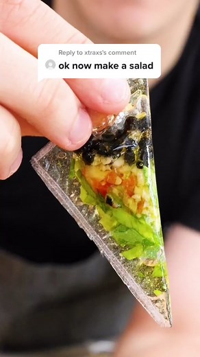 Reply to @xtraxs molecular salad!?!? 🥗 #salad #shokugeki #foodwars #foodtiktok #foodscience