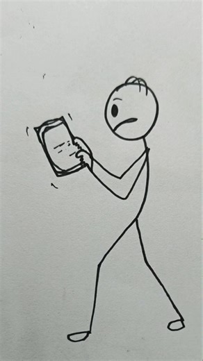 stick man drawing
