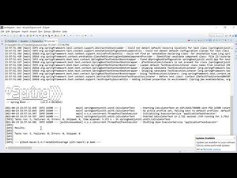 mutation testing with PIT