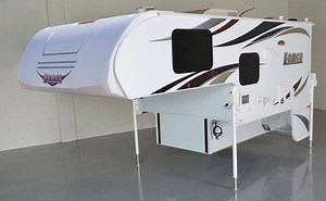 1.5K views · 67 reactions | The 865 is our largest short-bed truck camper! Inside you will find a spacious wet bath, generous galley countertop, "U"-shaped dinette and full size residential queen-size bed. Check it out here: https://goo.gl/Ku6JAG | Lance Camper | Facebook