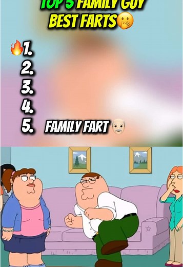 Top 5 Family Guy Fart Moments