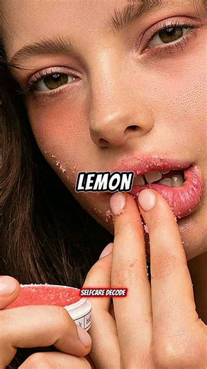 Get natural pink lips at home | DIY lip scrub ✨ #diy #pinklips #homeremedies