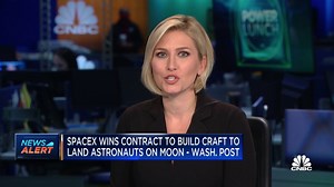 SpaceX wins contract for spacecraft to land astronauts on moon: WaPo