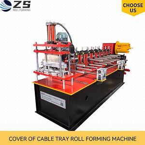 [Hot Item] Versatile Adjustable Thickness Electric Steel Cable Tray Machine