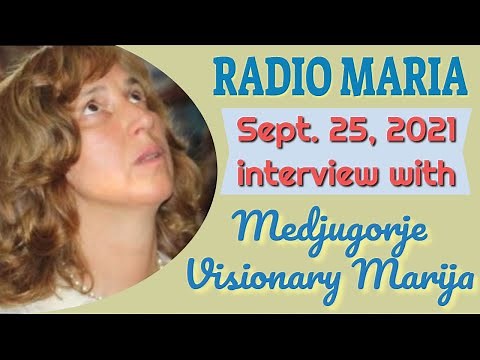 Medjugorje Visionary Marija Interview with Fr. Livio of Radio Maria