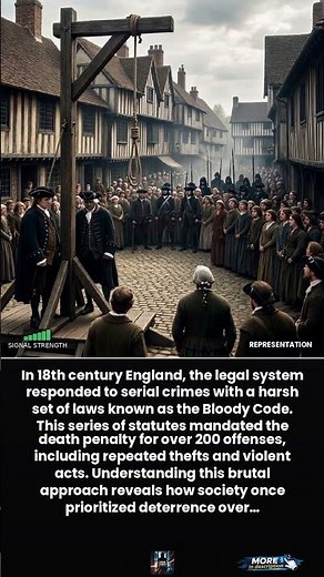 The Bloody Code: How 18th Century England Punished Serial Offenders