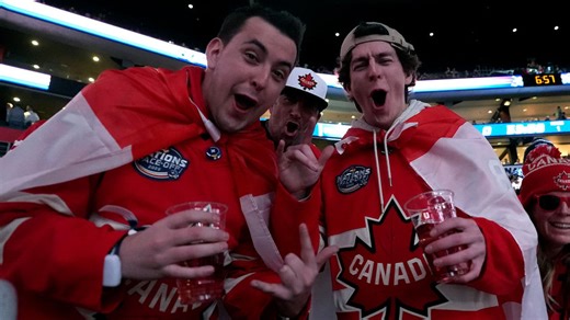 Canadians revel in 4 Nations hockey win over U.S.