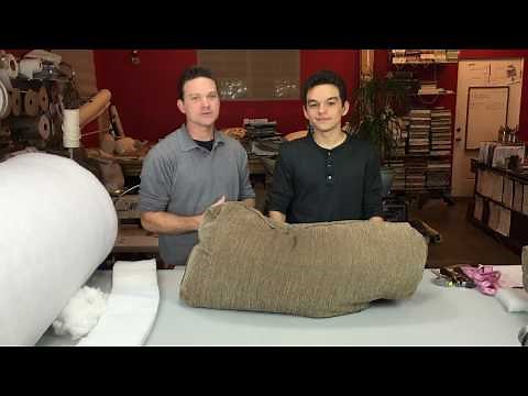 DIY! How to fix flat back cushions for sofas or chairs SAVE BIG!!