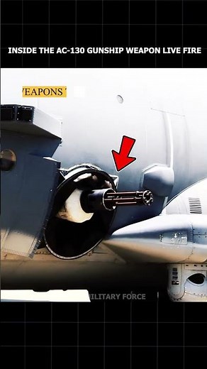 How the AC-130 Gunship Packs Its Insane Firepower