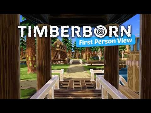 Exploring Timberborn in First Person