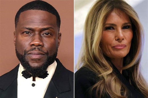 Melania Trump joke axed from Netflix Kevin Hart roast after Jimmy Kimmel controversy