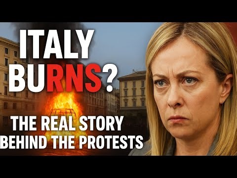 Italy 🇮🇹 Burning? 🚒🔥 The Real Truth Behind the Protests | Telugu | TVOS