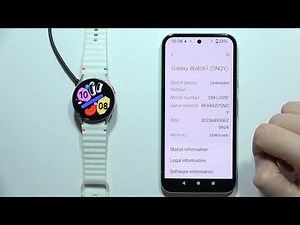 SAMSUNG Galaxy Watch 7: How to Check Serial Number