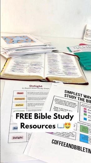 🔥FREE Bible Study Tools, Guides, and Resources 🔥 You Probably Didn’t Know About