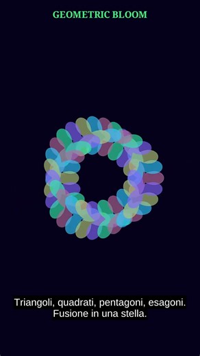 Geometry Comes Alive — Python + Manim#short#