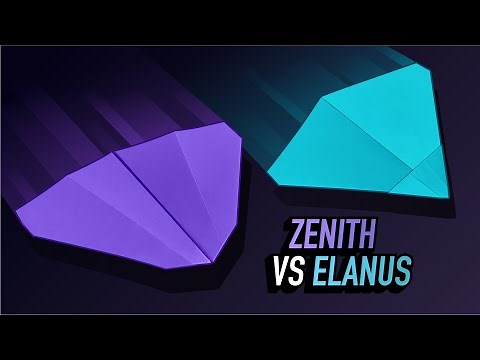 Paper Airplane Tournament — Elanus vs Zenith — Paper Aces Round 1 (Race 4)