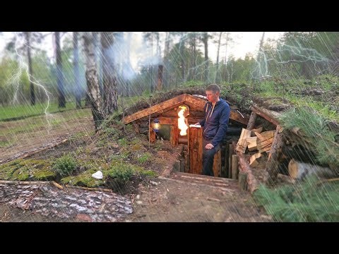 15K views · 644 reactions | #thunderstorm #dugout #bushcraft Hi!...